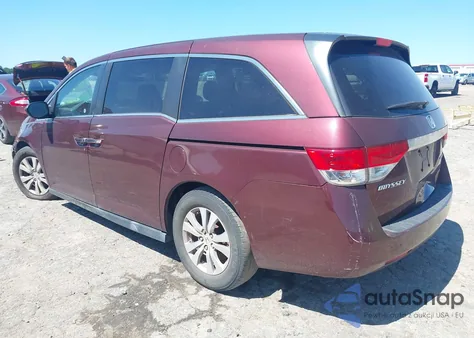 2016 Honda Odyssey Se из США, поврежденный, VIN 5FNRL5H34GB025201